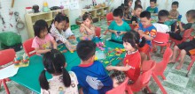 NGÀY ĐẦU TIÊN CÁC BÉ TRƯỜNG MẦM NON LIÊN CHÂU ĐẾN TRƯỜNG