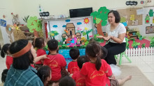 HOẠT ĐỘNG LÀM QUEN VỚI VĂN HỌC LỚP C3