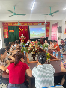 HỘI NGHỊ HỌP BAN ĐẠI DIỆN CHA MẸ HỌC SINH TỔNG KẾT NH: 2025-2026