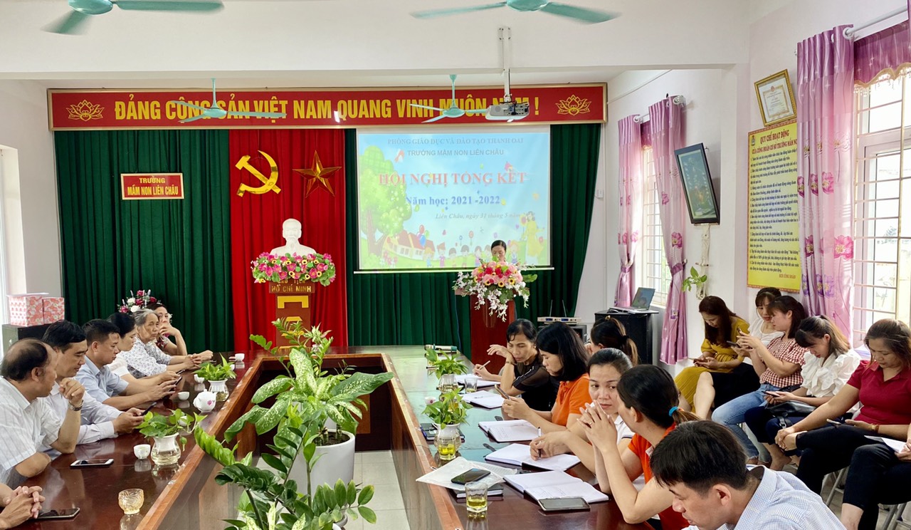 Trường Mầm Non Liên Châu Tổng Kết Năm Học 2021-2022